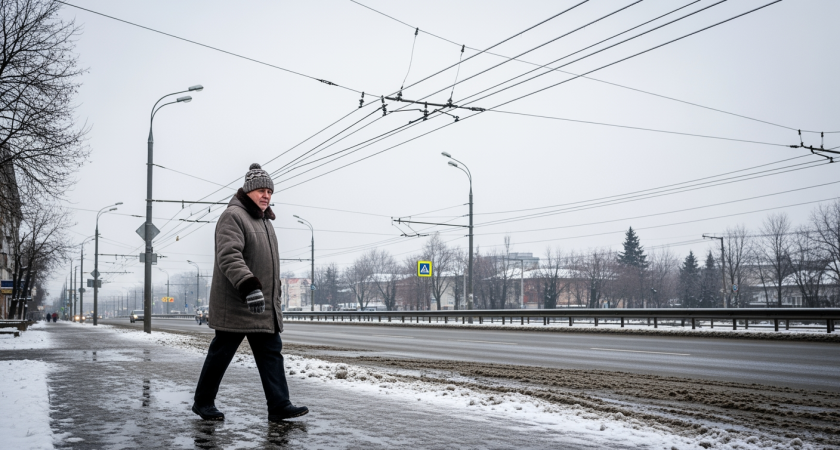Транспортный коллапс надвигается: На Кубани объявили ОЯ из-за ледяного шторма с налипанием мокрого снега