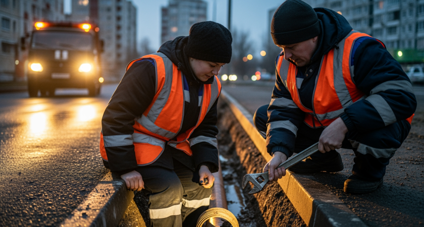 Ночной потоп на Сормовской: 300-миллиметровая труба оставила без воды четыре улицы Карасунского округа