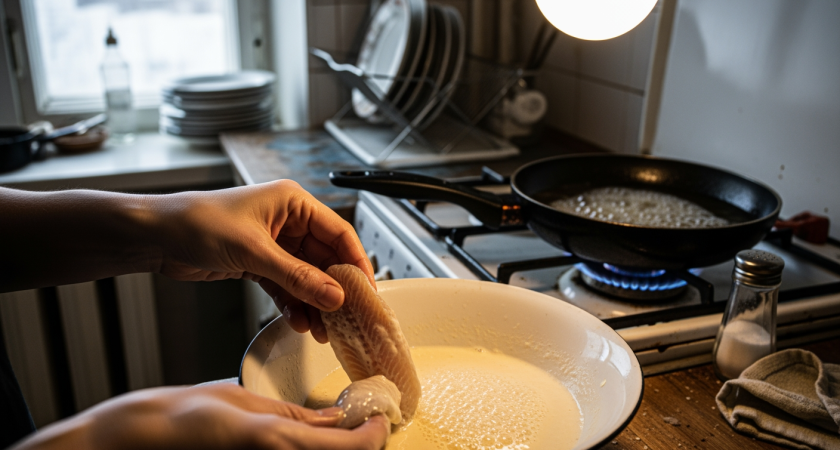 Секретный кляр для рыбы от шеф-повара: снаружи хрустит как чипсы, внутри тает словно масло - гости просят рецепт