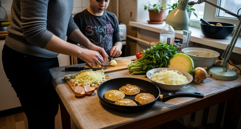 Простой трюк с капустой и луком: постные котлеты за 20 минут затмят вкус мясных и порадуют семью без лишних затрат