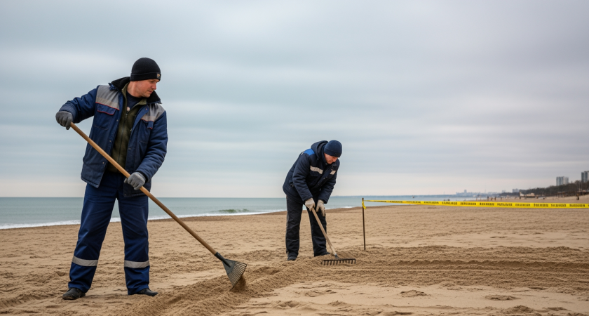 Попова: Пляжи Анапы, пострадавшие от нефтяного разлива, очистят до начала туристического сезона