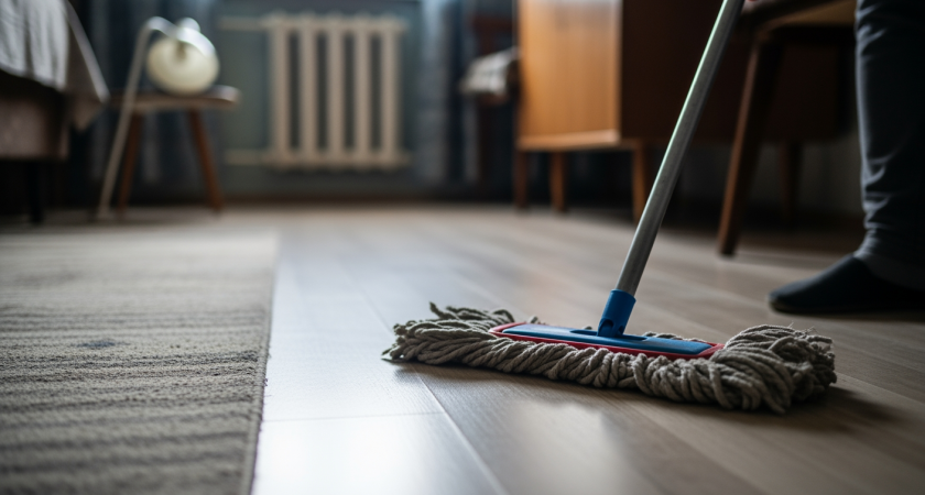 Добавила щепотку соли в ведро для мытья пола и теперь домашние не могут понять почему дома стало уютнее