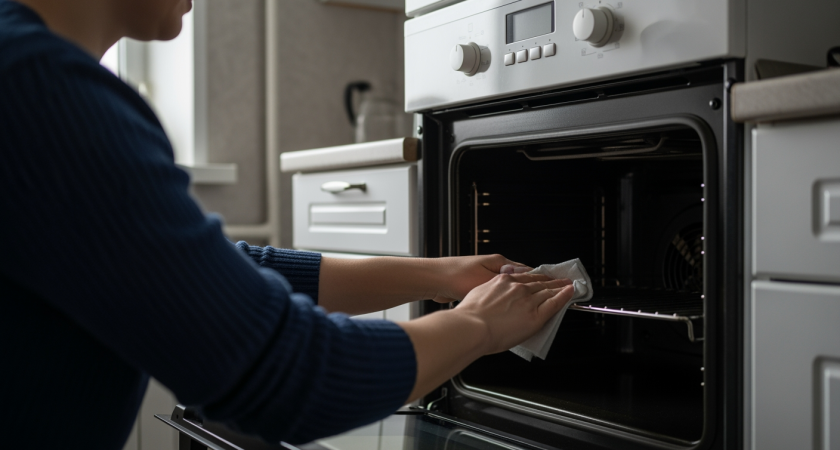 Простой домашний рецепт превращает закопченную духовку в сверкающую новинку без часов оттирания и дорогой химии
