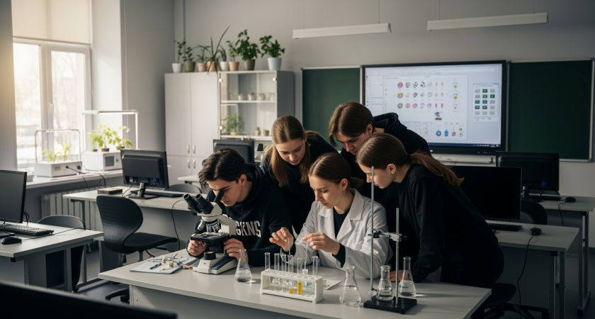 340 школьников осваивают генетику и биотехнологии в новых агроклассах трех районов Кубани