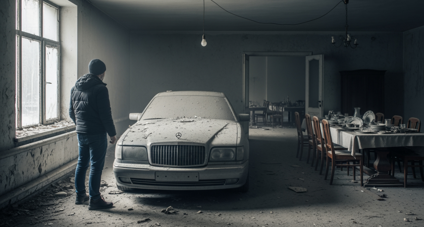 Забытая роскошь миллионера: внутри заброшенного особняка обнаружил сокровища, от которых захватывает дух