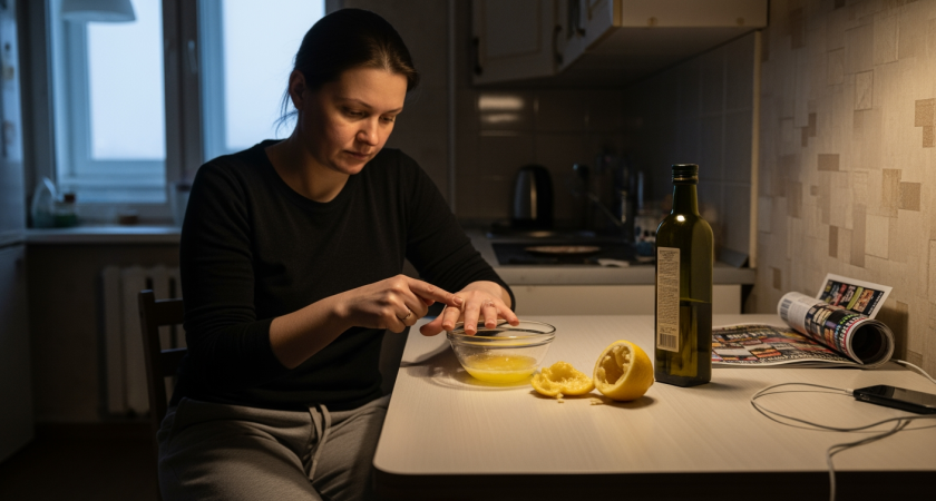 Забыла про гель-лак после того как нашла дома простое средство для укрепления ногтей без химии