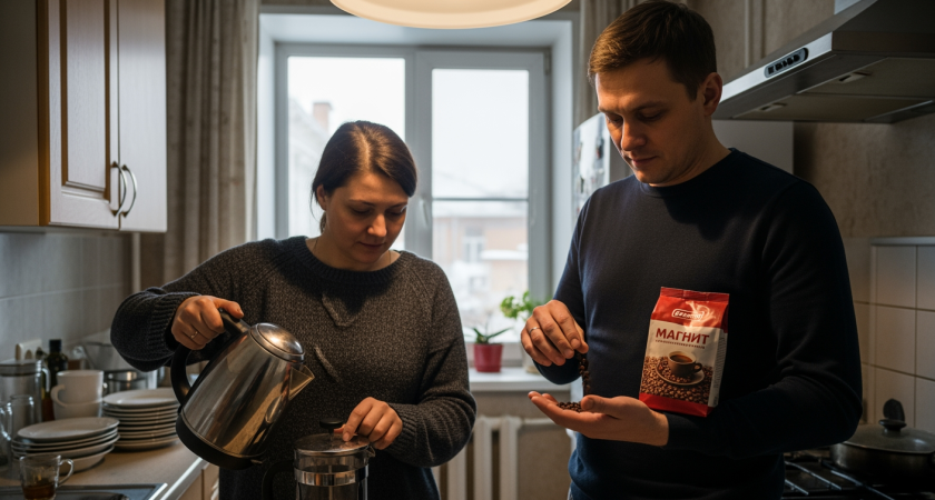 Бюджетное открытие для кофеманов: магнитовский напиток за сотню с бархатным шоколадным послевкусием