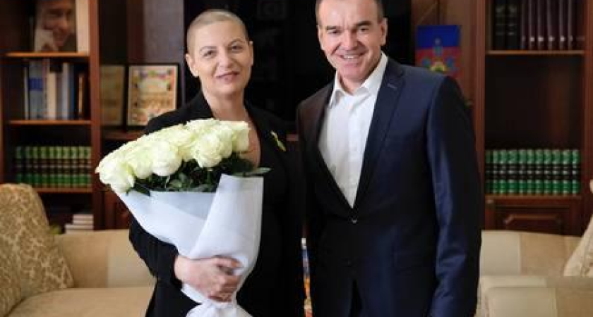 Главред RT Симоньян получила звание почетного гражданина Краснодара из рук губернатора Кубани