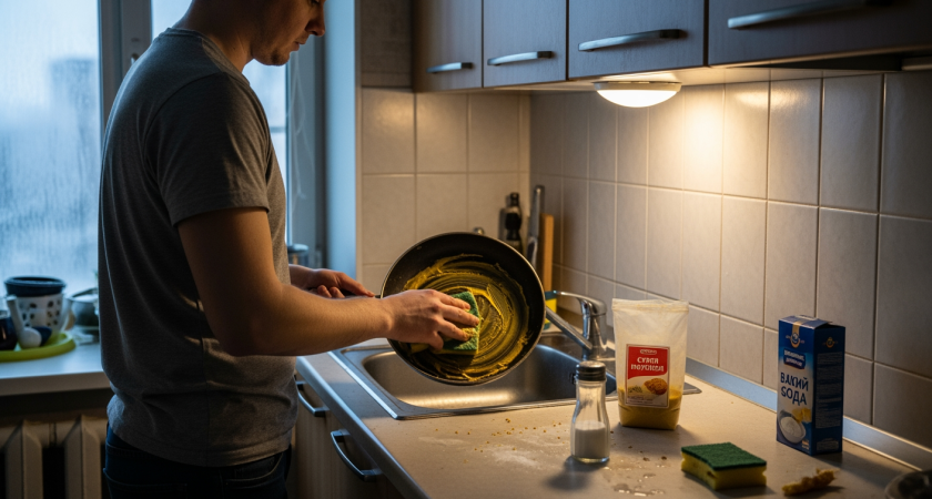 Секретный способ от шеф-повара заставит вашу посуду сиять без бытовой химии — мой кухонный лайфхак для всех хозяек