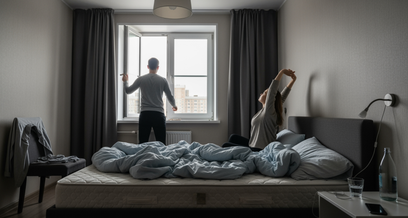 Исследование сна доказало: незаправленная постель полезнее для здоровья чем идеальный порядок в спальне