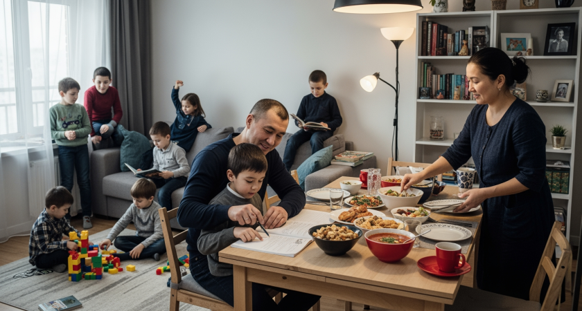 Семь детей и бешбармак: как башкирская семья из Урала нашла дом в Курганинске