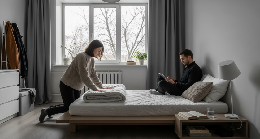 Революция в спальне: почему продвинутые люди массово отказываются от кроватей в пользу нового тренда комфортного сна