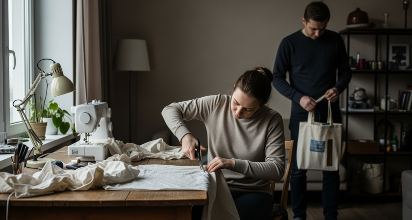 Вторая жизнь старых простыней и наволочек — 5 полезных вещей для дома, которые я делаю своими руками