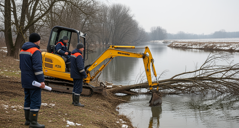 «400 км рек требуют срочной расчистки»: Кондратьев предупредил о риске мощных паводков из-за снегопадов и залповых дождей