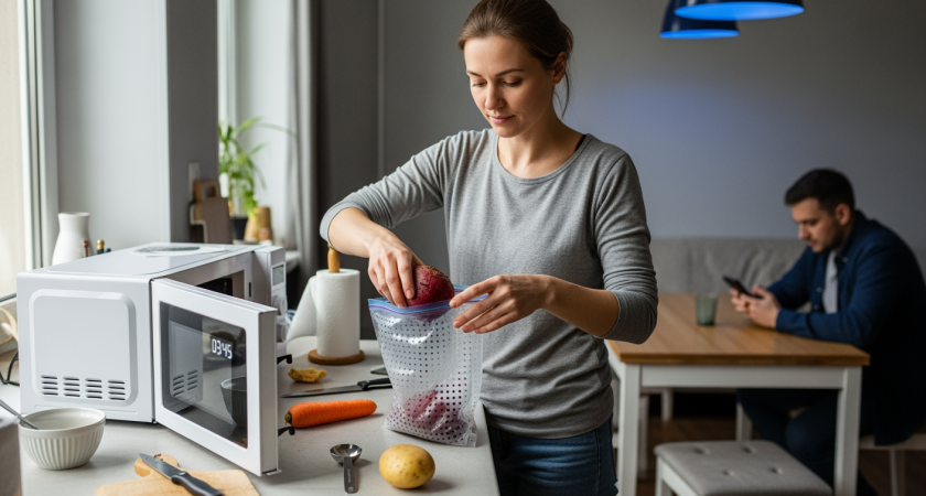 Только в 50 лет соседка открыла мне секрет быстрой варки овощей для салата без лишних хлопот