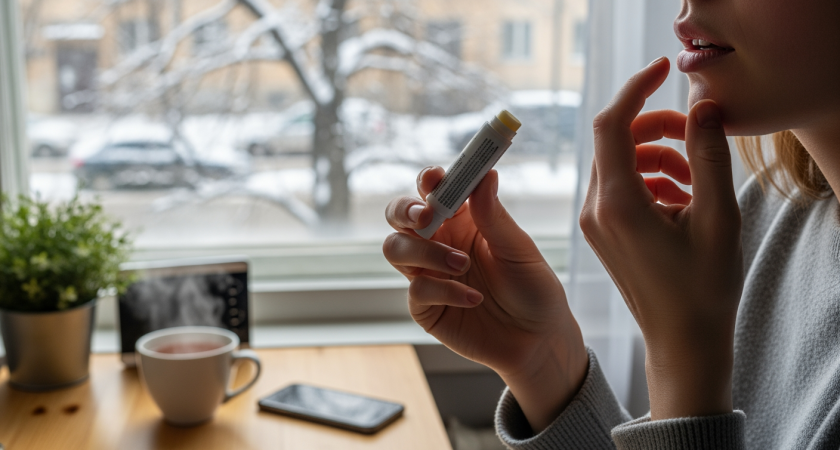 Тестирую бальзам с микроиглами вместо уколов красоты — мои губы выглядят естественно пухлыми уже неделю