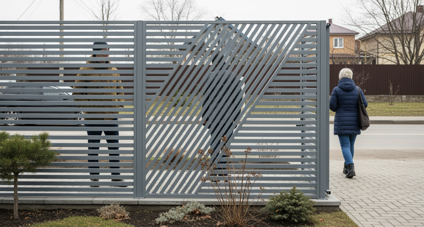 Турецкое ноу-хау для соседских отношений: прозрачный забор с приватностью вытесняет профлист с рынка