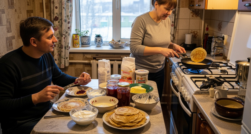 Мужиков за уши не оттащить: вот 7 рецептов блинов — сытно, сочно, без сахара