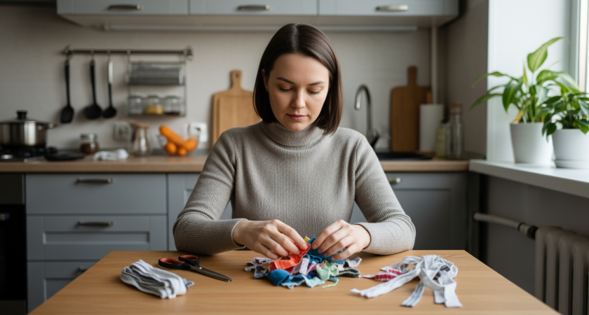 Вторая жизнь тканевых обрезков: 7 хитрых лайфхаков, как превратить ненужные лоскутки в полезные мелочи для дома