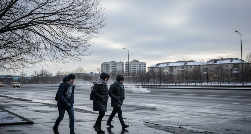 Штормовой ветер до 25 м/с и гололед: Кубань ждет резкий температурный контраст от -10 до +13