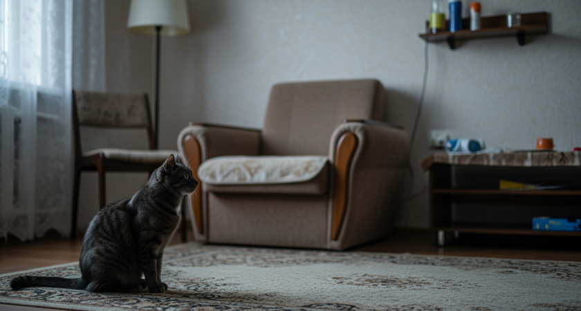 Кот пялится в пустой угол: не спешите вызывать экзорциста, у ученых есть ответ