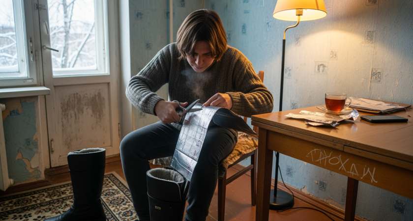 Старинная хитрость наших бабушек: копеечный материал в ботинках, который согреет ноги даже в лютый мороз