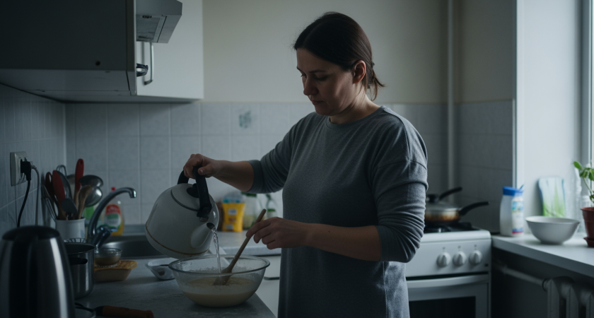 Бабушкин секрет блинов на кипятке заставил меня прослезиться — теперь готовлю только так и домашние просят добавки