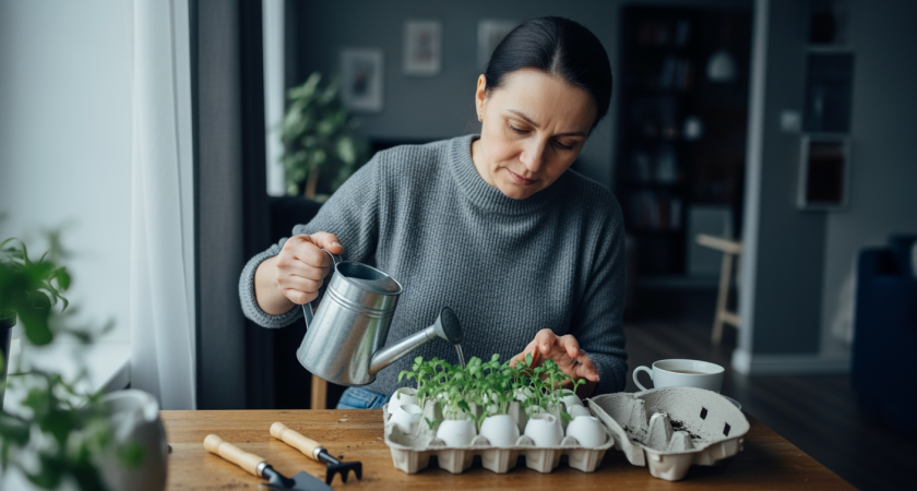 Яичные лотки превращаю в полезные вещи для дома и дачи — 7 способов применения