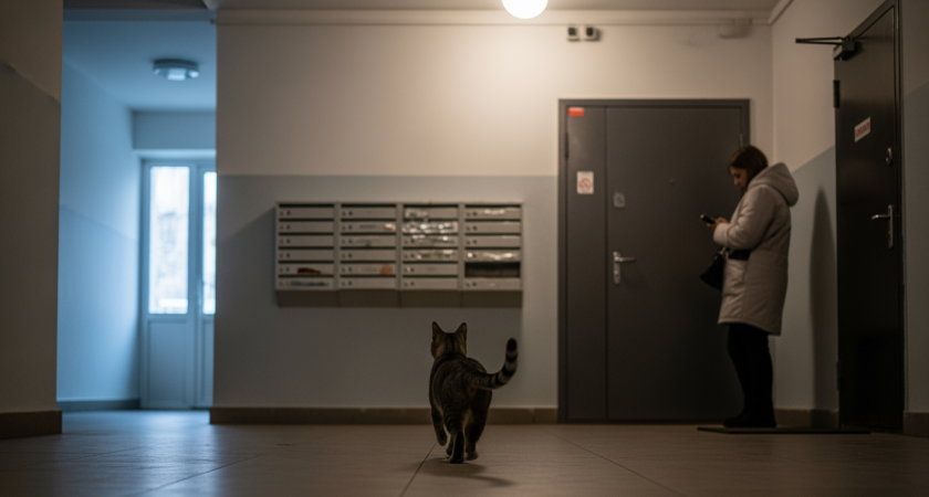 Кот сносит хозяина и летит в подъезд: зоопсихологи объяснили, что на самом деле ищет ваш питомец за дверью