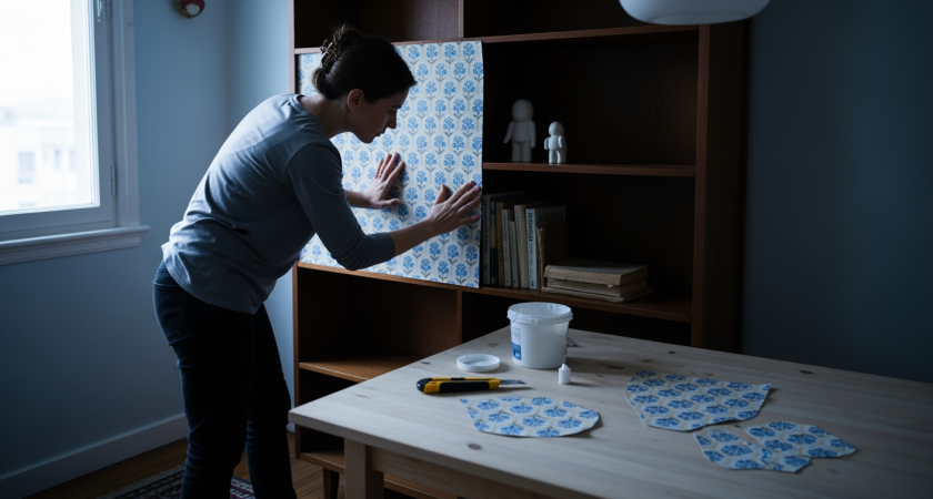 Соседка выбросила старые обои, а я из них сделала декор, который все принимают за дизайнерский