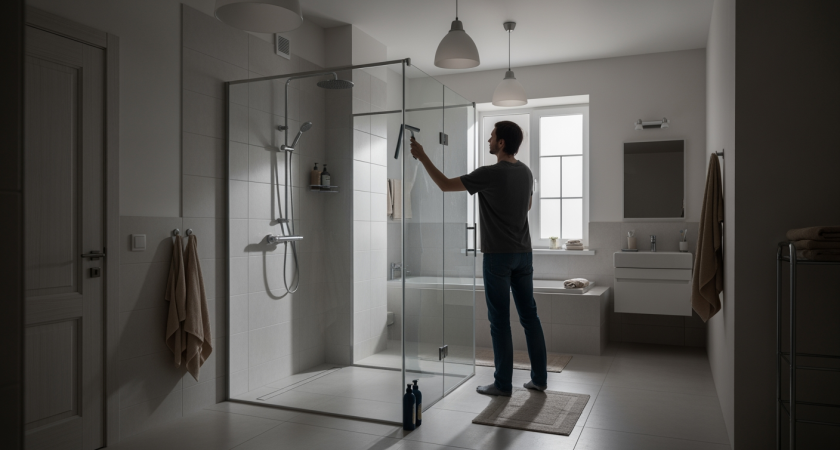 Забудьте про шторки в ванной: европейцы уже 10 лет делают по-другому и экономят кучу денег