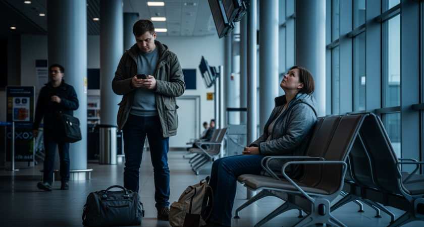 Краснодарский аэропорт внезапно закрыл небо для всех рейсов