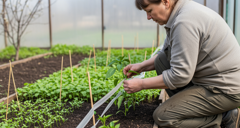 Добавила в лунки для перца то, что все выбрасывают — урожай стал в три раза больше обычного