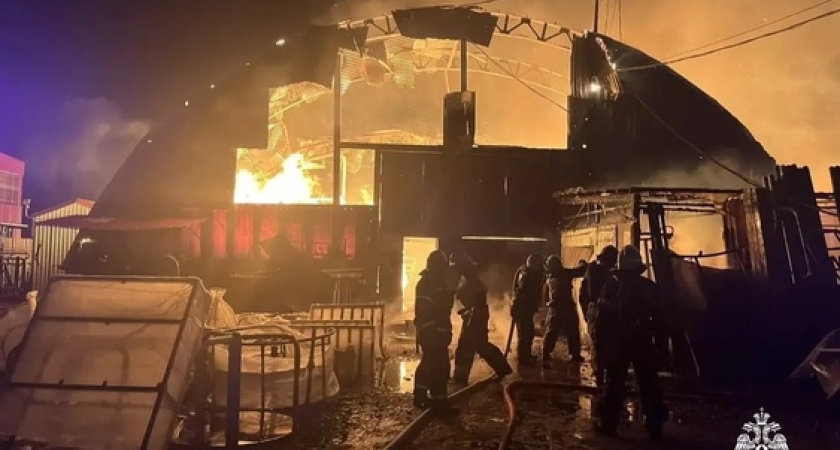 600 квадратов в огне: что горело в складах под Краснодаром