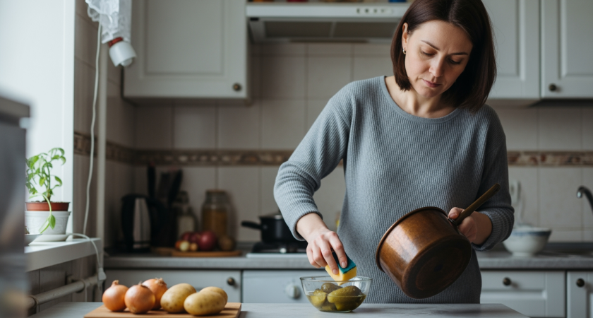 Зачем покупать дорогие средства, когда рассол справляется с задачами лучше магазинной химии