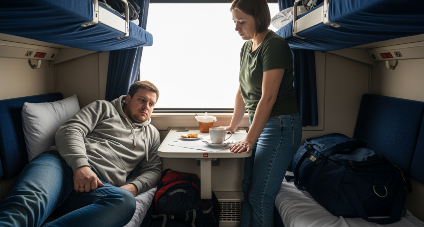 Пассажиры нижних полок в РЖД придумали как законно не делиться местом и спать спокойно