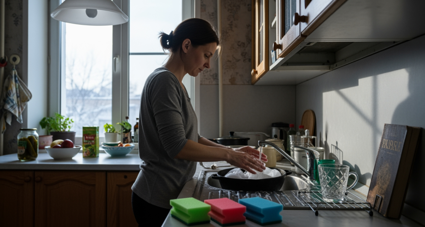 Продавец в хозяйственном магазине рассказал, почему цвет губки для мытья посуды имеет значение