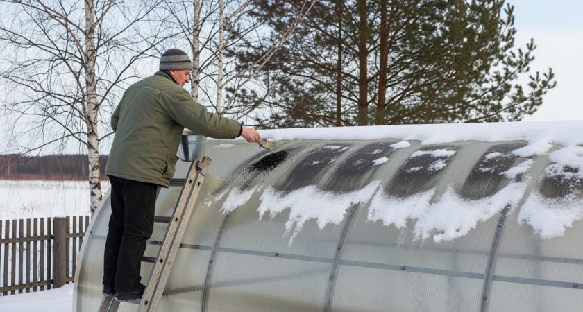 Дедовский способ растопить снег в теплице за ночь — никто не догадается, пока не увидит