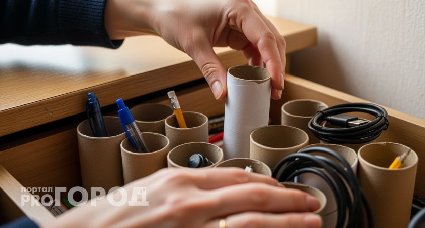 Бумажные втулки лежали без дела, пока не узнала эти хитрости для идеального порядка в доме