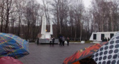 Митинг, посвященный Дню Победы на Петелинском кладбище