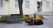 Робот «МАРК» с 90% локализацией вышел убирать улицы Геленджика