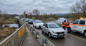 Мост через Протоку на трассе А-289 открыли для легковых после ремонта