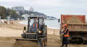 В Анапе восстанавливают пляжи: уже спланировано 800 метров береговой полосы