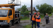 Смерч в Ейском районе обрушил опору ЛЭП на газовую трубу