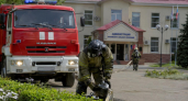 В Крыловском районе на учениях отработали пожар в гардеробе административного здания