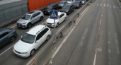 У КПП Псоу в Сочи пробки растянулись более чем на два километра