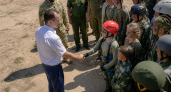 Кондратьев посетил сборы казаков на Кубани с обучением БПЛА и тактической медицине