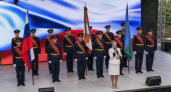 1141-й гвардейский артиллерийский полк наградили орденом Суворова в Анапе