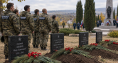 Под Анапой перезахоронили останки бойцов, погибших в боях за освобождение в 1943-м
