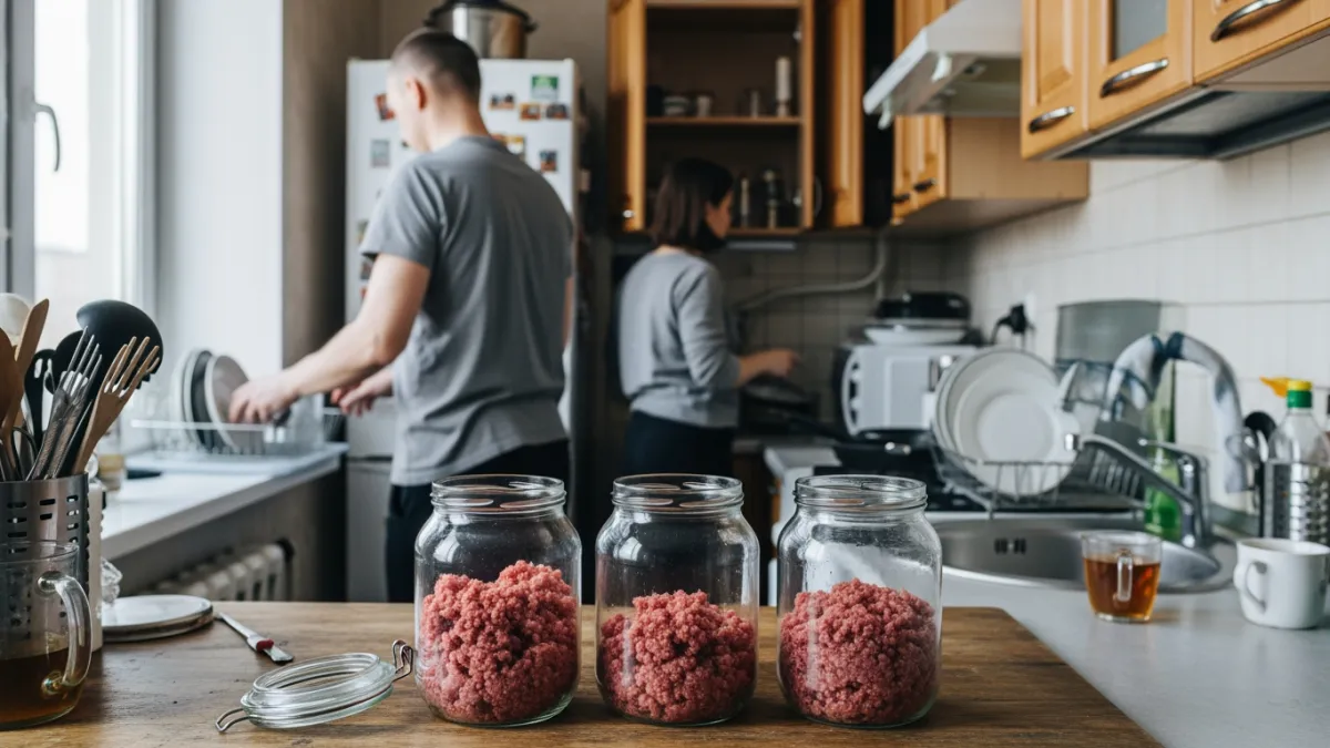 Сделала 10 банок за раз и забыла про магазинную колбасу: муж тащит этот паштет на охоту, а гости выпрашивают рецепт